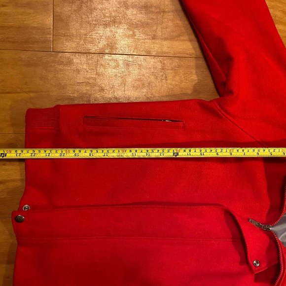 *VINTAGE* Wool North Face Bomber Jacket - Picture 7 of 9